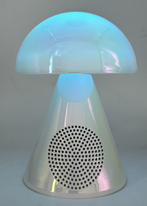 Xinvo 2026 Mini haut-parleur sans fil en forme de champignon, lampe LED, <span class=keywords><strong>veilleuse</strong></span>, commande vocale 5.0, microphone intégré, ordinateur, téléphone portable - Product Image 4