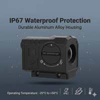 Módulo de Imagen Térmica Caseeda VEX-H2 Mini, Lente HD de 13 mm, Impermeable IP67, Aleación de Aluminio, Alto Rendimiento, para Caza y Actividades al Aire Libre