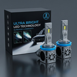 Nuevo Faro <span class=keywords><strong>LED</strong></span> Automotriz de 3500lm, Plug-and-Play, Reemplazo 1:1 para Halógenos de Camiones 9004 9005 9006 12v 24v, Impermeable - Product Image 3