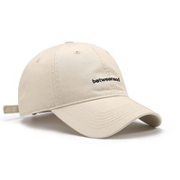 Gorra de Béisbol Deportiva Ligera de Algodón con Logotipo Personalizado al por Mayor, sin Estructura, con Bordado