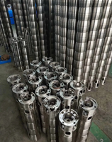 Pompe centrifuge submersible multi-étages en acier inoxydable à haute pression, haute circulation et haute surpression pour eau