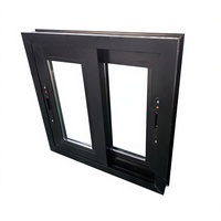 Fenêtre coulissante en alliage d'aluminium sur mesure, isolation thermique française, haute sécurité, réduction du bruit, certifiée Energy Star pour la maison