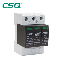 Parasurtenseur CSQ DC SPD Type 20kA 40kA Protection électronique contre les surtensions CE Système photovoltaïque Parasurtenseur 1000V DC SPD