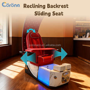 Sillón de Pedicura Eléctrico Reclinable con Hidromasaje para Salón de Belleza Comercial - Product Image 3