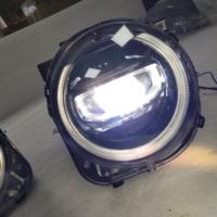 Faros Delanteros LED Blancos Brillantes de 6000K para Jeep Renegade 2016-2021, 12V, Carcasa de ABS Anticorrosión, Kit Plug+Play