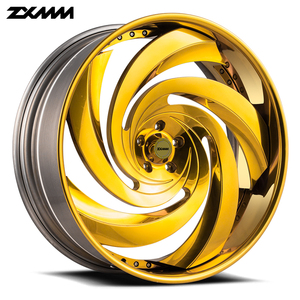 ZXMM Jantes en alliage forgé pour voiture de tourisme à jante profonde 6x139.7 5x114.3 5x120 17 18 20 22 24 pouces pour Jeep - Product Image 3