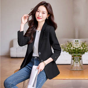 2025 nuova giacca Casual da donna arancione per ragazze alla moda autunno e inverno Super bella giacca da donna - Product Image 5