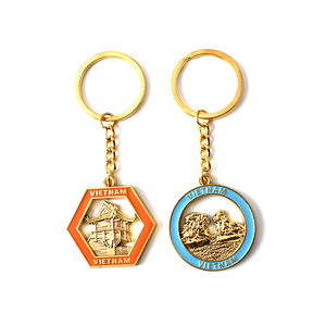 Cadeau promotionnel porte-clés conception personnalisée en alliage de zinc 3D décoratif porte-clés accessoires porte-clés en métal - Product Image 5