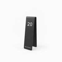 Maxery – numéros de Table pour mariage, porte-numéro de Table en fer gravé avec LOGO, pour fête, décoration de la maison, mariage