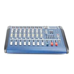 8 Channel Powered Mixer 2x250W With <b>Bluetooth</b> <b>USB</b> SD Card Audio Interface <b>For</b> Live Performance Studio Mixing - Product Image 2