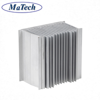 Fournisseurs chinois de profilés en aluminium extrudé de la série 6000 personnalisés, dissipateur thermique avec service de découpe par poinçonnage