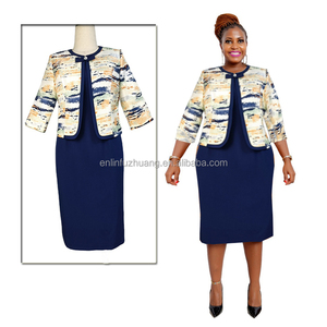 Robe de qualité turque, taille plus, pour femmes africaines, costumes d'église, ensemble 2 pièces pour femmes noires - Product Image 4