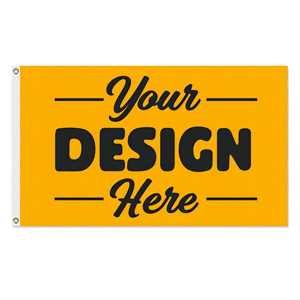 Drapeaux pliables personnalisés promotionnels double face 3x5 pieds 100% polyester, impression numérique, style tendance, modèle FA24 pour événements - Product Image 6