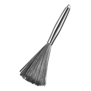 304 Stainless Steel Pot Brush Steel Wire Cleaning Brush With Hanging Loop For Kitchen Pots And Dishes - Product Image 5
