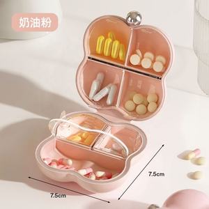 Contenedor de Almacenamiento de Alimentos Portátil, Hermético, de PP, con Múltiples Compartimentos, para Viajes, para Pastillas, Venta al Por Mayor - Product Image 4