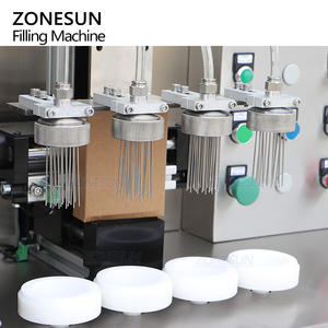 Máquina Llenadora de Crema Cosmética ZONESUN ZS-PGF4 Semiautomática con Bomba de Pistón Eléctrica, Multicolor, para Productos de Cuidado de la Piel y Maquillaje - Product Image 4