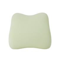 Coussin lombaire en mousse à mémoire de forme en forme de volcan, avec support ferme à ailettes, housse amovible et lavable pour siège de voiture, chaise de bureau, conduite