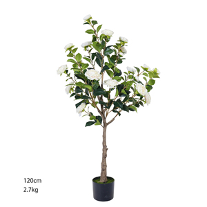 <span class=keywords><strong>Planta</strong></span> Artificial <span class=keywords><strong>de</strong></span> Camelia en Maceta <span class=keywords><strong>de</strong></span> Plástico para Interiores y Exteriores, Decoración para Hogar, Oficina y Jardín, Plantas Artificiales, Árbol Artificial - Product Image 5