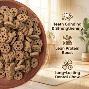 Friandises dentaires pour chats Factory Cat, petites bouchées pour le nettoyage des dents, croquettes pour l'hygiène buccale quotidienne des chats, contrôle de la mauvaise haleine, santé féline - Product Image 2