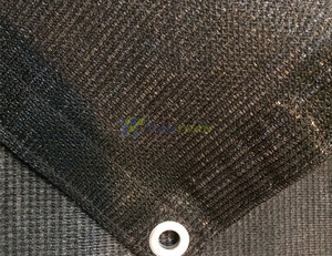 <span class=keywords><strong>Filet</strong></span> d'ombrage agricole épaissi densifié noir pare-soleil Portable en plastique HDPE/PE pour <span class=keywords><strong>balcon</strong></span> de cour coupe-vent - Product Image 2