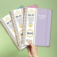Carnet à spirale Wire-O personnalisé avec intercalaires à onglets colorés, impression couleur, manuel de formation d'entreprise, planificateur
