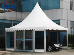 COSCO UV Kháng Durable Nhôm PVC Đỉnh Cao Marquee Đảng Tent <span class=keywords><strong>Gazebo</strong></span> Modular <span class=keywords><strong>Pinnacle</strong></span> Chùa Lều - Product Image 4