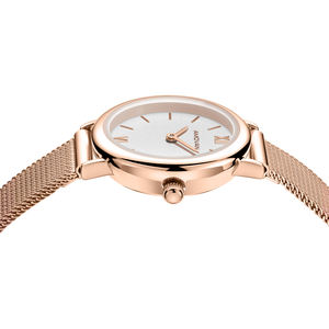 ساعة نسائية أنيقة بعقارب رقمية من الموازانيت للأساور الصغيرة، نحيفة وقابلة للتعديل ومقاومة للماء، تصميم بسيط وخفيف الوزن وأنيق - Product Image 6