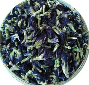 Té de color azul natural crudo Clitoris Ternatea flores secas - Product Image 5