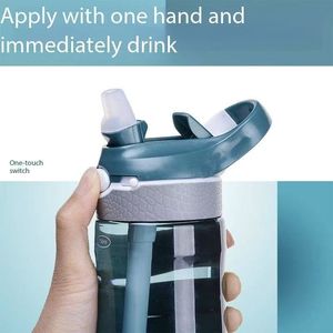 Botella de Agua Tritan Extra Grande de 1000 ml, para Niños, Estudiantes, Deportes al Aire Libre de Verano, Vaso de Plástico Portátil, Logotipo Personalizado, 1000 ml, 32 oz - Product Image 3