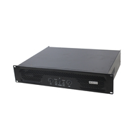 T 300Wx2 penguat daya 2U profesional, untuk penampilan panggung, pertemuan konser KTV
