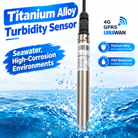 Capteur de turbidité en alliage de titane résistant à la Corrosion RS485 testeur d'eau d'aquaculture bouée océanographique solaire marine boule flottante