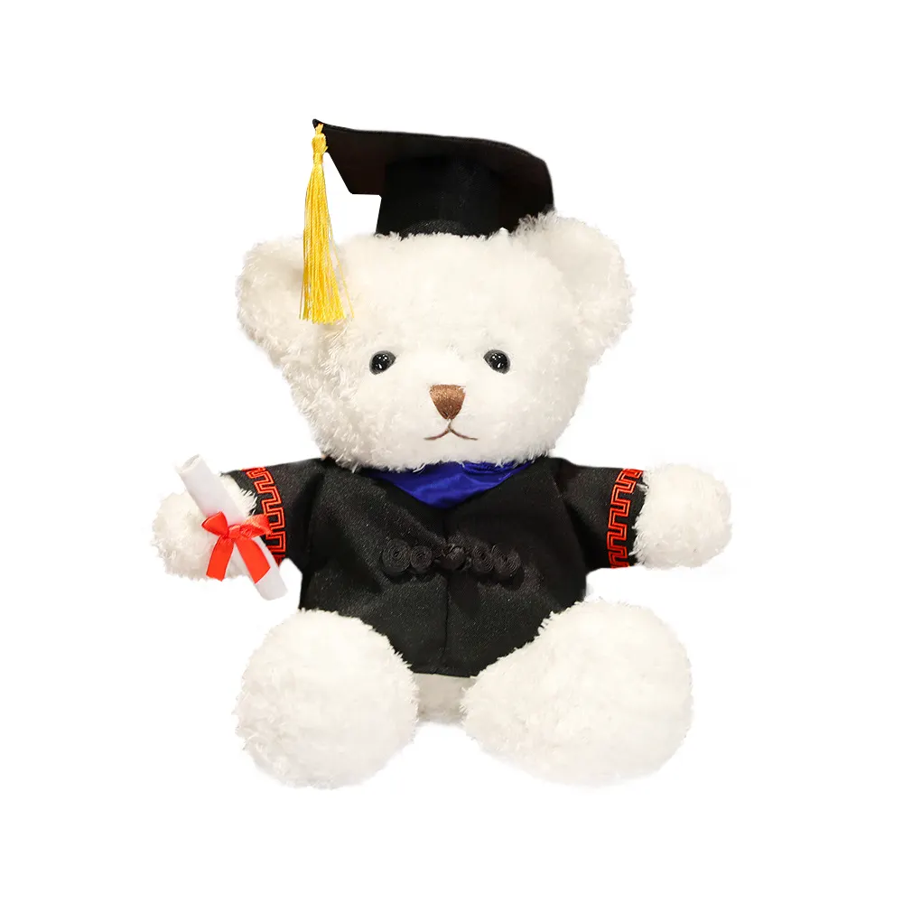 Hot Selling Custom Mini Lovely Teddy Bear Soft Plush Stuffed Animal Toy For Graduation