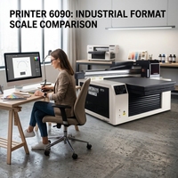 Impresora UV Plana Profesional FJ-6090 para Negocios de Etiquetas de Cristal Personalizadas, Máquina de Impresión Digital de Fácil Operación