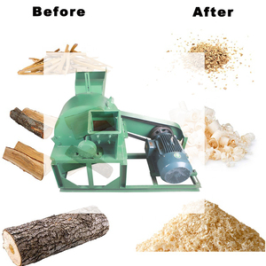 Broyeur industriel Broyeur de bûches de bois Broyeur de bois Broyeur de sciure de bois Broyeur à tambour de déchets forestiers - Product Image 2