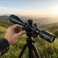 Optique de tir tactique 5-25x50 mm, système de réinitialisation à zéro, lunette durable et légère pour le tir en extérieur