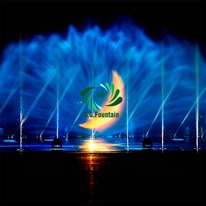 Anuncio personalizado al aire libre con pantalla de agua fuentes de agua cortina para <span class=keywords><strong>el</strong></span> lago - Product Image 3