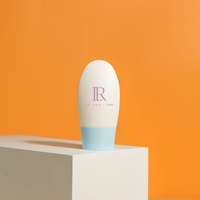 Bouteille de crème BB HDPE avec bouchon à vis bouteille de crème Lotion blanchissante paquet de cosmétiques bouteille à presser vente en gros de 1oz 30ml 50ml 80ml