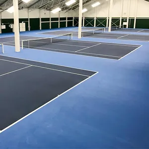 Itf revestimento esportivo certificado multiuso, revestimento antiderrapante para superfície