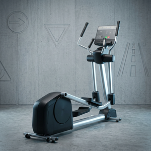 Vente en gros directe usine : Appareil elliptique commercial OEM, faible MOQ, structure en acier durable, machine d'entraînement cardio fitness - Product Image 5