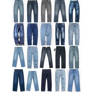 Джинсовые мужские джинсы от производителя Guangdong для оптовой продажи