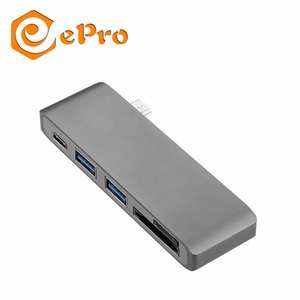 Nueva llegada ETC51M <span class=keywords><strong>usb</strong></span>-<span class=keywords><strong>c</strong></span> tipo <span class=keywords><strong>C</strong></span> hub multi puertos compatible para teléfono/ratón <span class=keywords><strong>usb</strong></span> centro de datos de adaptador mini pc - Product Image 1
