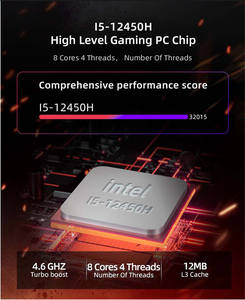 Từ Bìa <span class=keywords><strong>Windows</strong></span> 11 Core I7 12700H 14c20t mini máy tính Màn hình kép chơi game PC Mini I7 32GB Ram Mini pcs - Product Image 2