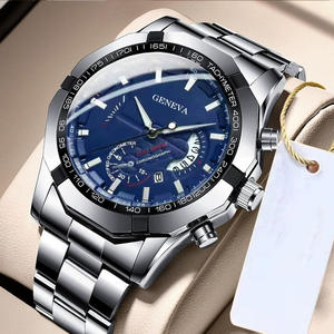 Vendita calda impermeabile in acciaio inox Business di lusso <span class=keywords><strong>da</strong></span> uomo guarda grande quadrante datario <span class=keywords><strong>da</strong></span> <span class=keywords><strong>polso</strong></span> orologio <span class=keywords><strong>al</strong></span> <span class=keywords><strong>quarzo</strong></span> per gli uomini - Product Image 5