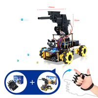 ACEBOTT ESP32-Kit de coche robot programable, juego de coche robot inteligente para aprendizaje educativo, kits de automatización para Arduino