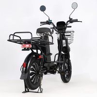 Bicicleta Eléctrica de Carga de Alta Velocidad con Neumáticos de 16x3 Pulgadas, Doble Suspensión, Frenos, Acero al Carbono, Motor sin Escobillas, Batería de 30AH, 60km+ de Autonomía