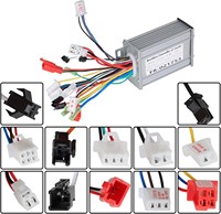 Contrôleur de vitesse à 2 modes en aluminium pour moteurs CC sans balais 48-64V 500W pour véhicules électriques et motos