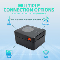 Impresora de Etiquetas Térmicas GTCODESTAR GT-P130B, Impresora Térmica Directa para Recibos, Envíos y Albaranes, USB de Escritorio, 203DPI