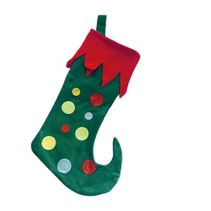 Fournitures de décoration de Noël sac cadeau de bonbons grandes chaussettes <span class=keywords><strong>elfe</strong></span> ornements d'arbre de Noël <span class=keywords><strong>bas</strong></span> de Noël - Product Image 6