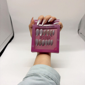 Factory Direct Sales of <strong>French</strong> <strong>Manicure</strong> <strong>Sets</strong>, 144 Pieces Per Box, Stylish Soft Gel Press-on False Nails. - Product Image 3