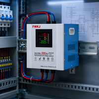 Stabilisateur de tension intelligent entièrement automatique monophasé 3000VA avec écran LCD 50Hz